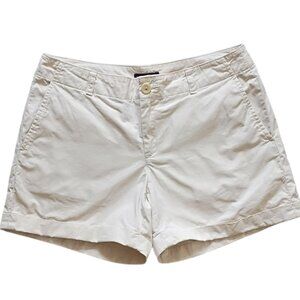 Women's White Casual Shorts